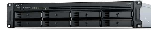 SYNOLOGY RackStation RS1221RP+ 8Bay Ryzen V1500B 4cores 4GB 4xRJ45 36M